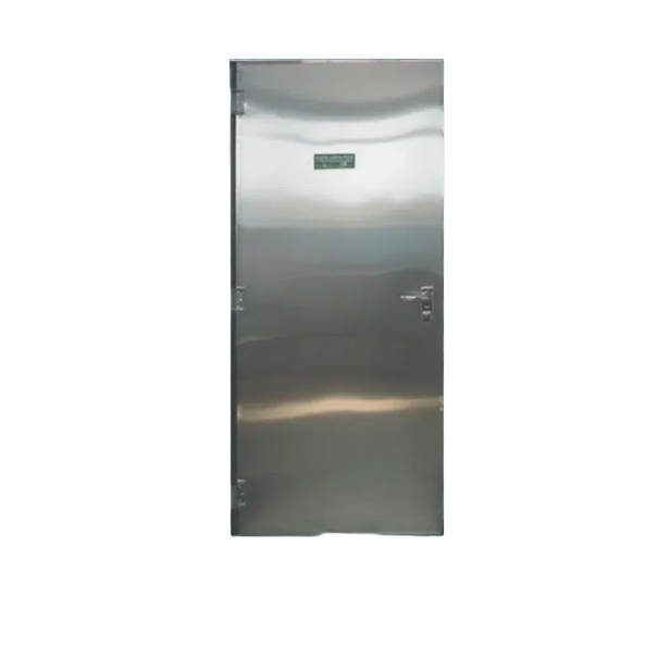 Portas Corta Fogo em Inox Escovado Simples